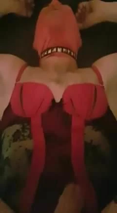 Candy cd first fuck strap on