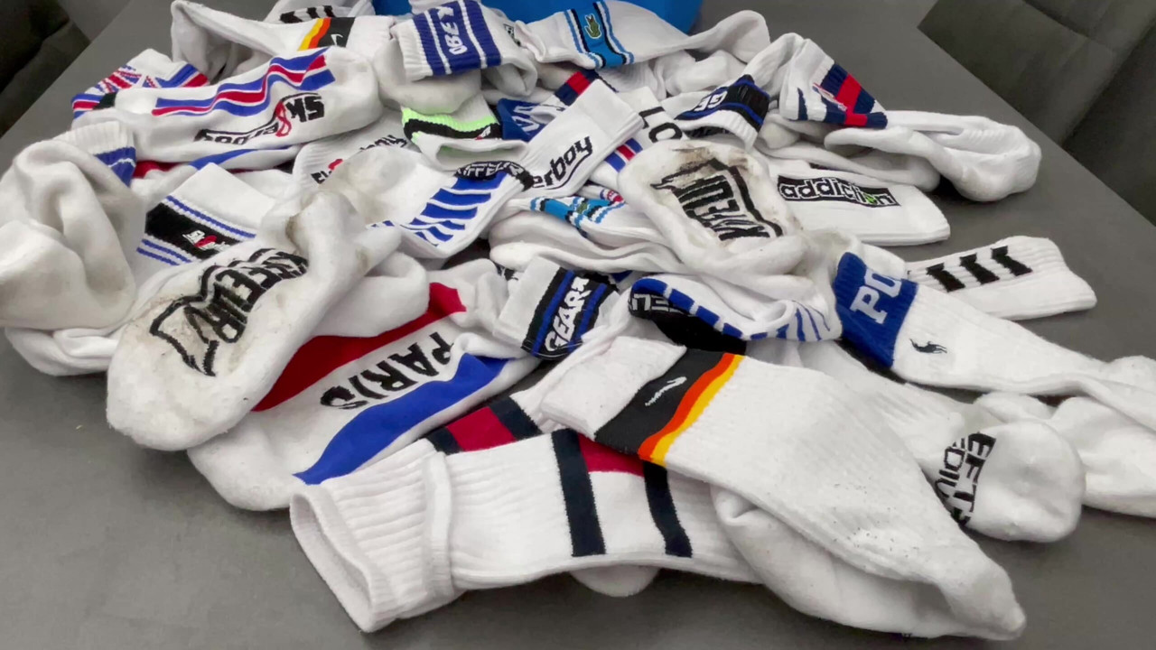 Dirty Socks before laundry day