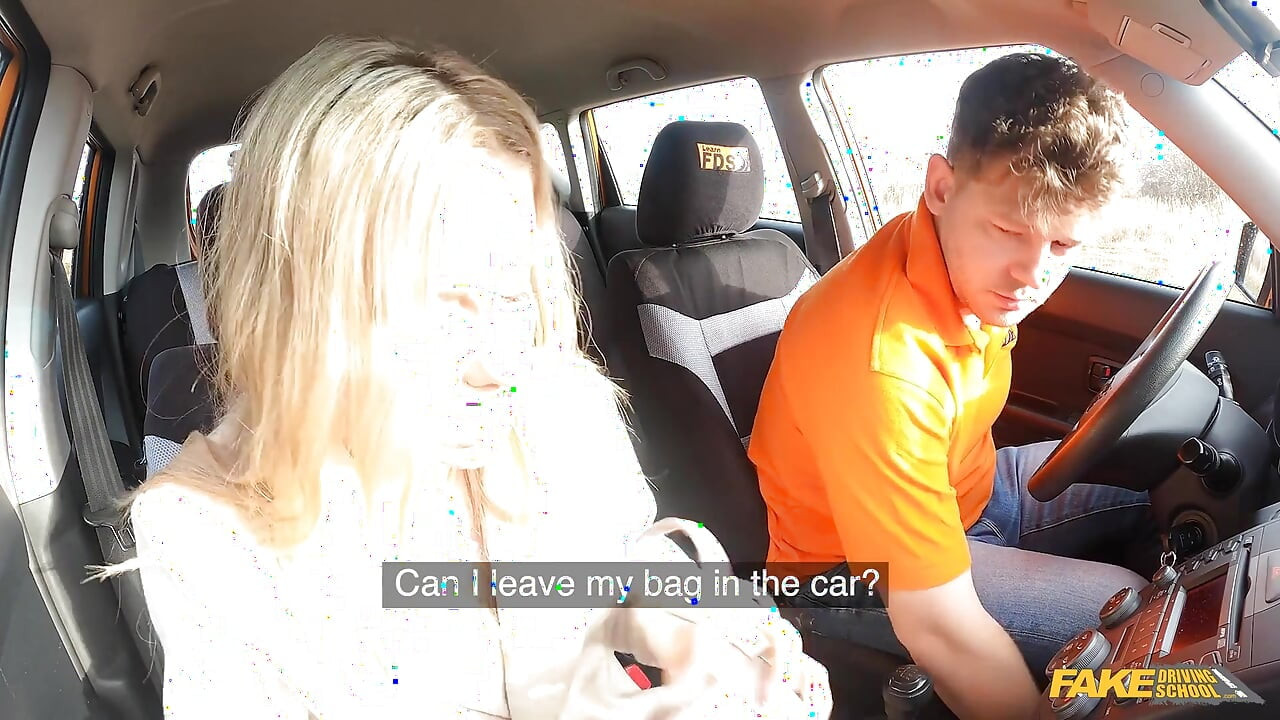 Fake Driving School - Road Rage Followed by Rough Fuck, Lucky Bee Cant Wait for a Facial
