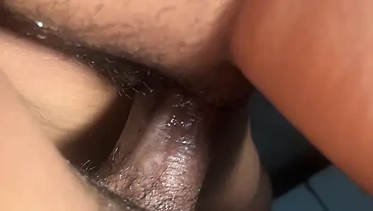Bathing and Fucking pussy cream pie