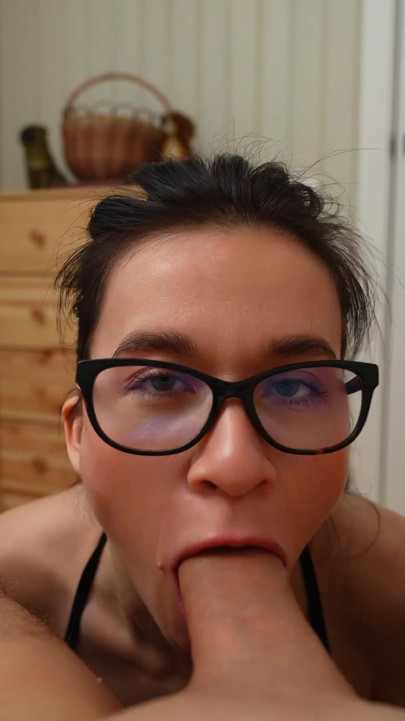Girl in a Sexy Outfit Will Suck All the Cum Out of You