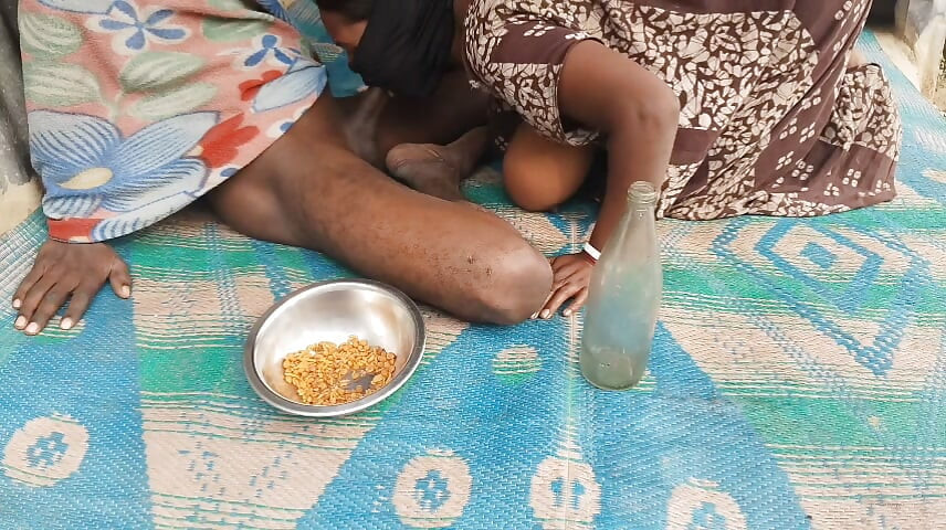 Bhabhi ke sath Daru Piya aur land chusaya