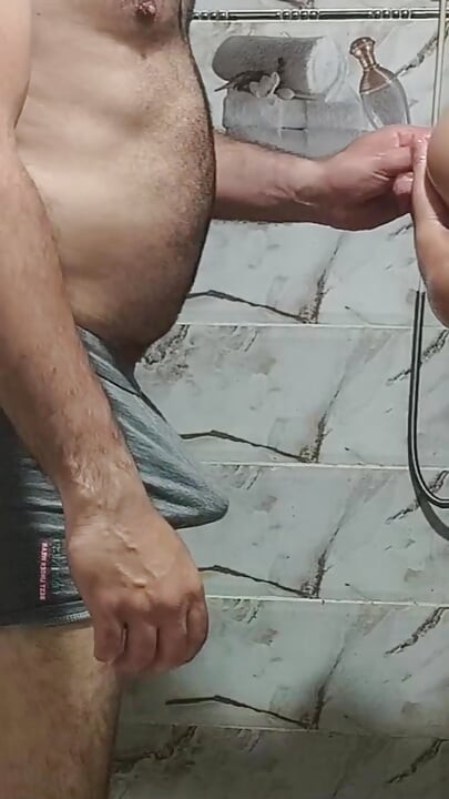 Myself and My Wife's BBW Arab in Douche Sex Hard