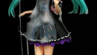 Miku Hatsune 02 figure bukkake(fakeCum)