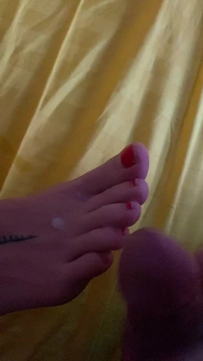 Night foot fuck