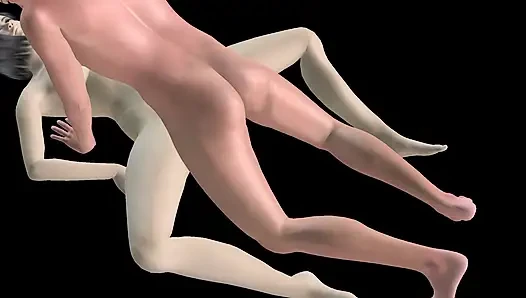 Animasi porno 3d - pria asia ngentot memek misionaris dan pantatnya dicrot di dalam posisi misionaris