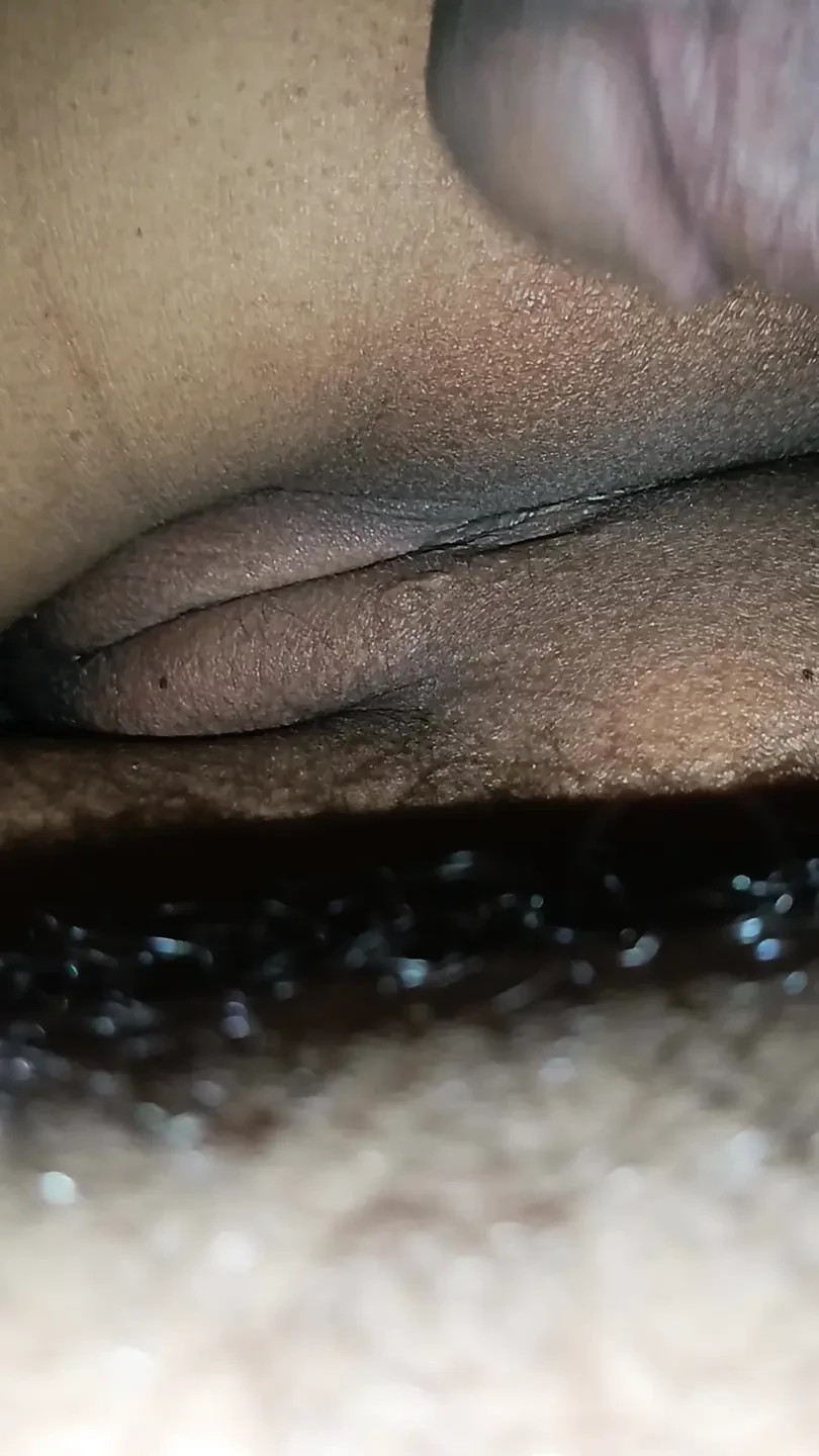 Girlfriend hot pussy creamed pussy in bedroom