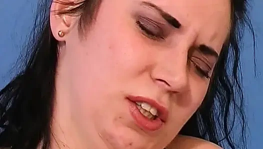 Watch This Curvy German Lady Plays with Her Toy on Casting