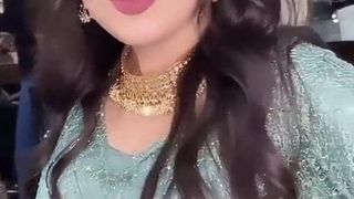 Beautiful Kurdish big breast queen in Kurdish women's dress