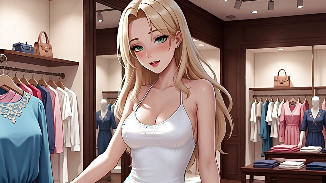 DAS EINKAUFSZENTRUM (Anime-hentai-findom POV)