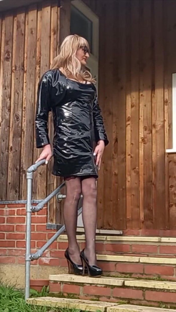Stunning moment from "Tranny Anal Milk Squirting at the Village Hall"