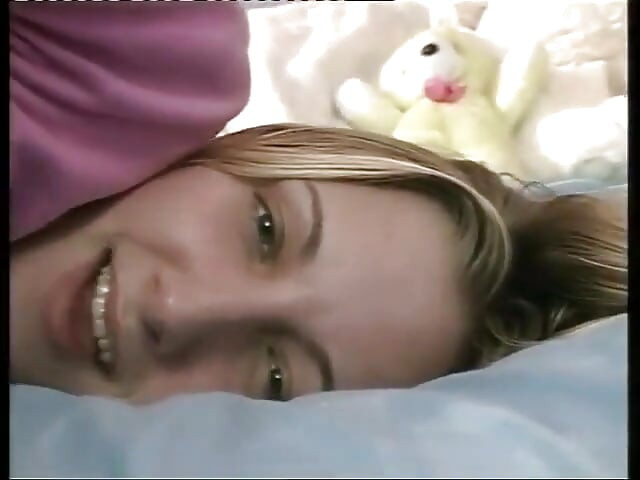 Dirty young blonde ass fucked and filled with cum