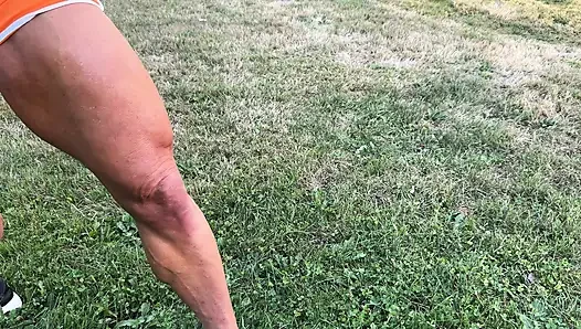 Muscle MILFs Cum Command JOI