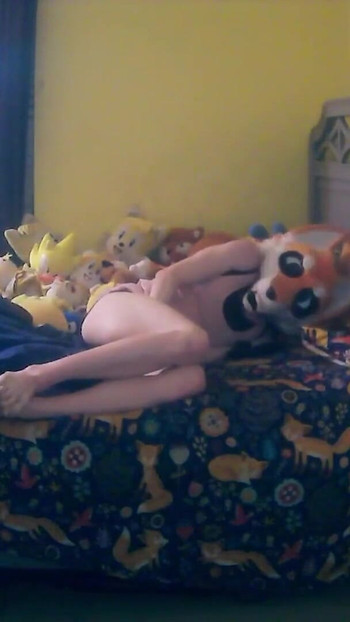 Captivating moment from "FoxieHikari's Spontaneous Orgasm"