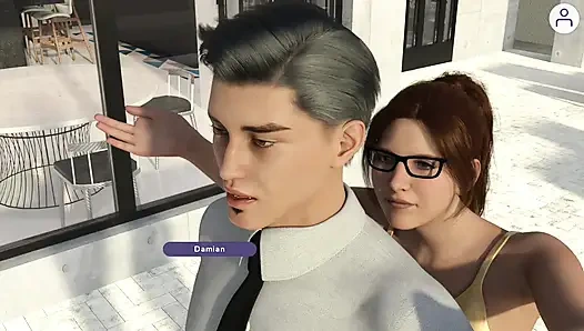 Fantezi hikayesi oyunu - 3 boyutlu simülasyon sanal 18+ karakter