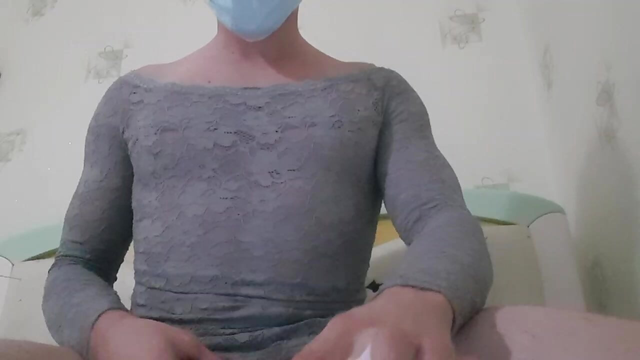Cum in lace dress.