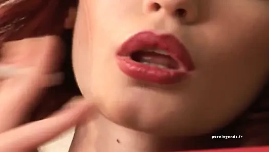 Katie Morgan has fake tits but loves sex and cum