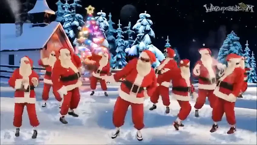 Here Cums Santa Clause