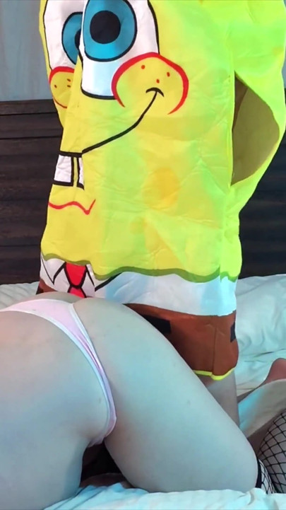 Spongebob laat mietjesslet weken