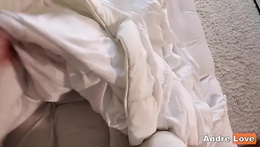 Fußfetisch // Andre love in weißen socken wichst den schwanz ihres liebhabers