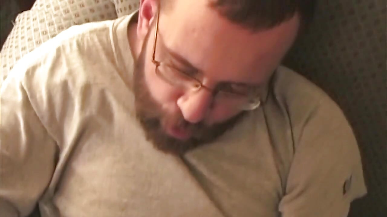 Mature Bearded Gay Devours Massive BBC Deeply