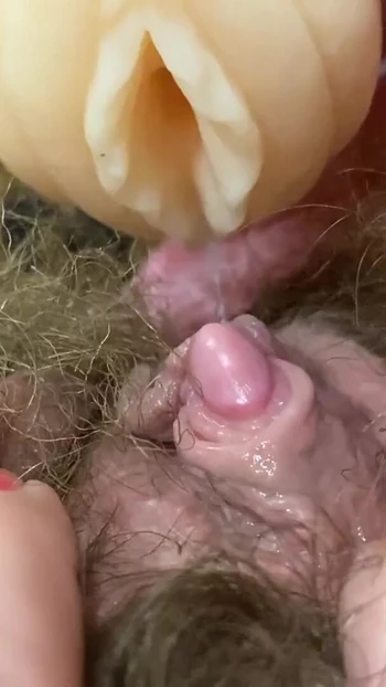 Must-see moment from "Hardcore Huge clitoris orgasm extreme closeup vagina fuck"