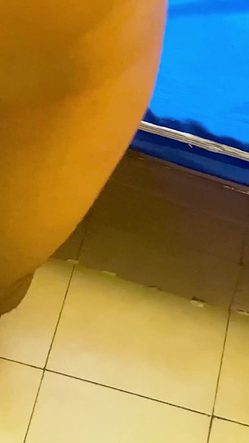 Iconic moment from "Girl Brings Neighbor's Girlfriend To Her House For First Time To Have Sex With Neighbor For The First"