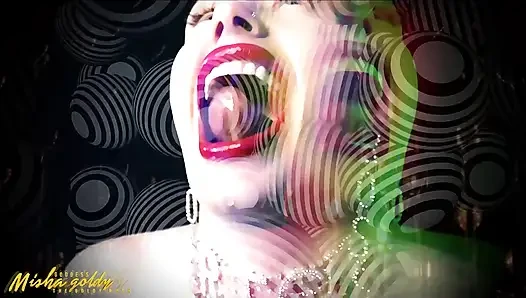 Binaural ASMR & mindfuck! Wichs auf meinen mund und spucke!