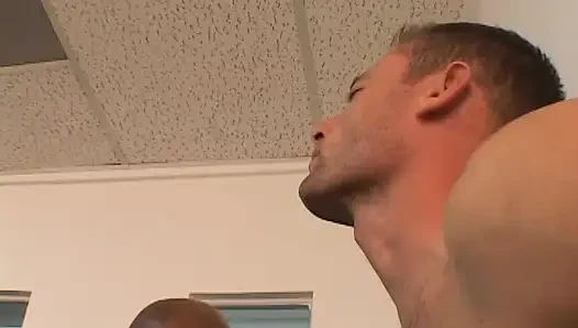Ebony Princess Enjoys a Couple of Big Hard Cocks