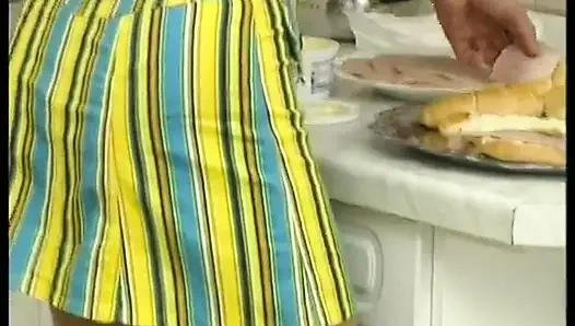 Redhead teen gets fucked hard by old fella