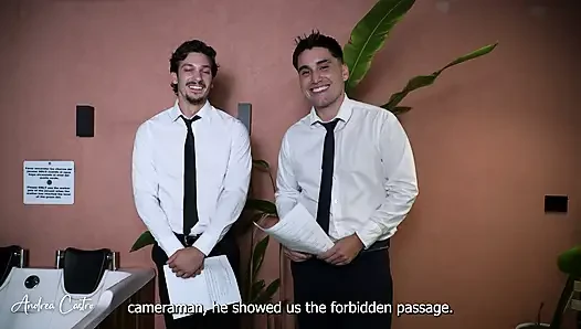 Ein interview endet mit einem dreier mit zwei schwänzen in meiner muschi - Andrea Castro, Papi Rodriguez & Joe Dimarco