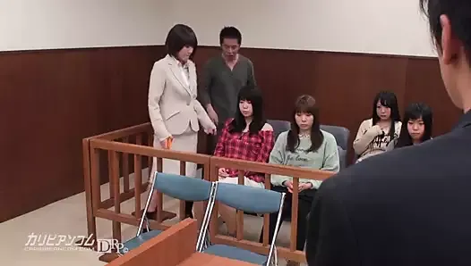 亚洲律师不得不在法庭上做爱 02