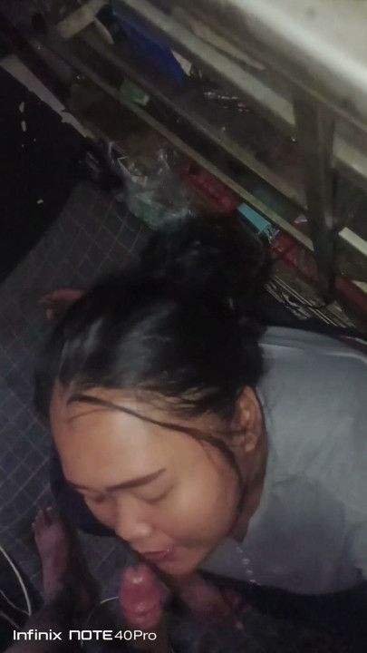 Suck the cock everywhere so it comes out of your mouth | Clip 2