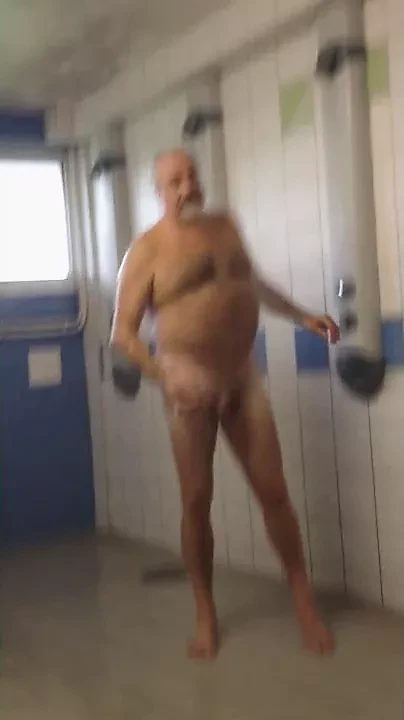 Daddy shows cock