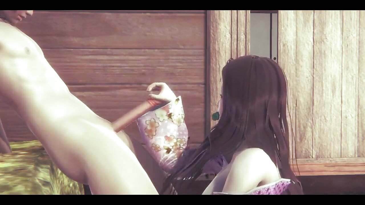 Demon Slayer Хентай - Nezuko и Shinobu Hardsex - порно-японское азиатское манга, аниме-игра