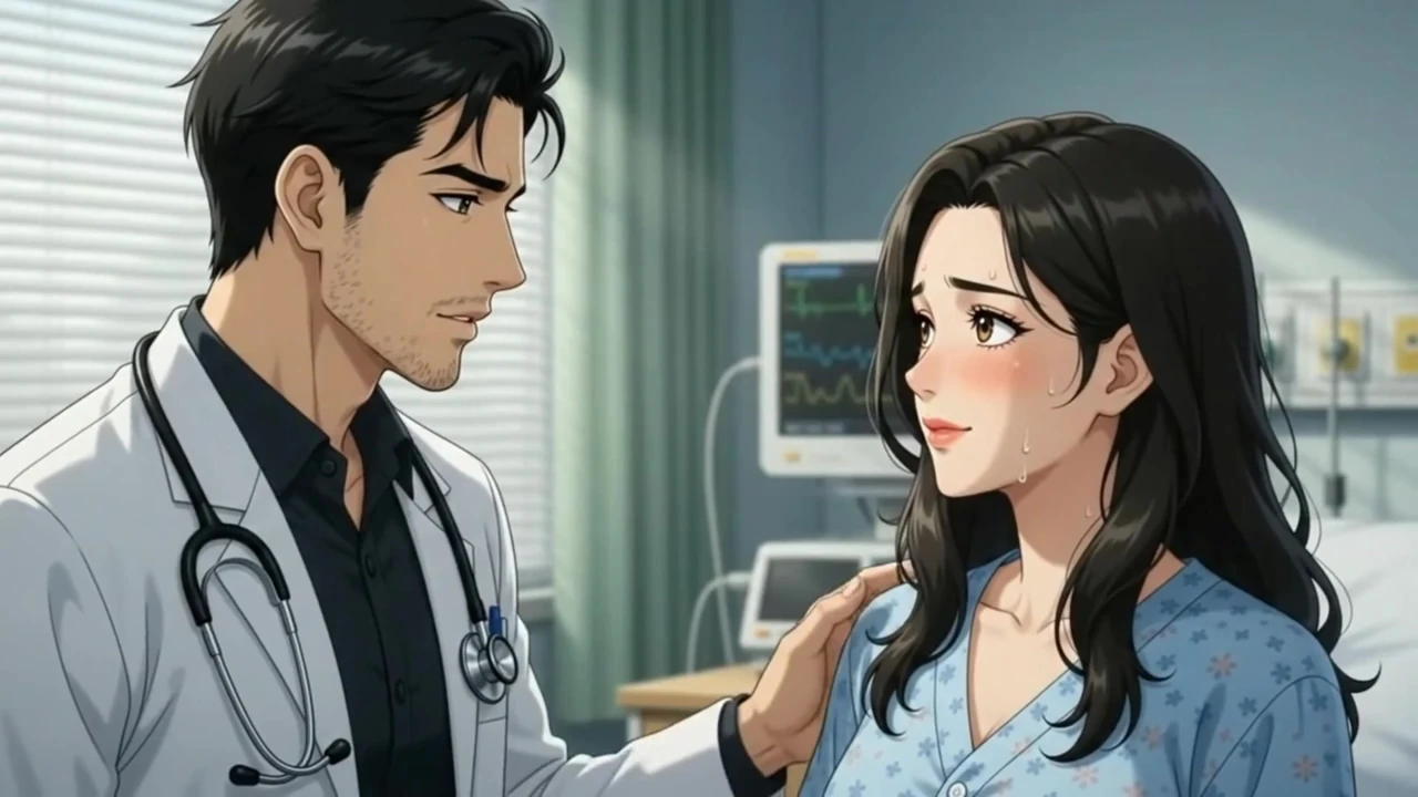 Horny doctor seduce milf and fuck her ass hard