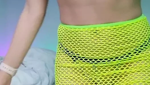 New Toy Made Her Lustful Pussy Squirt