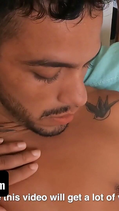 Angel Is Swimming Completely Naked In The Pool In Tulum When He's Approached By Eman With A Camera | Clip 1
