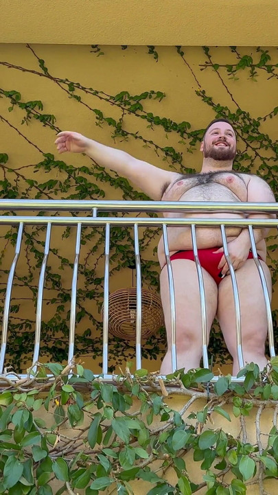 Orgy of Fat Hairy Men Having Sex in a Rural House