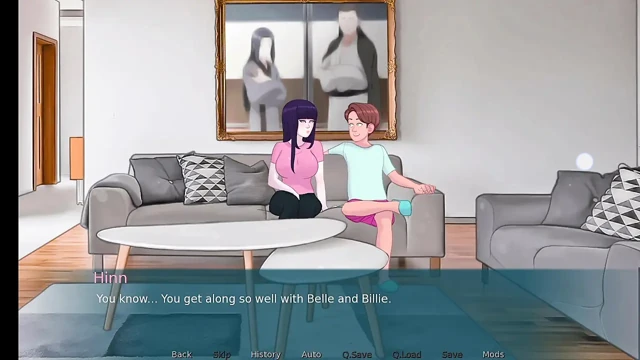 dabby and anon make hot romantic seen in summertime saga part 4