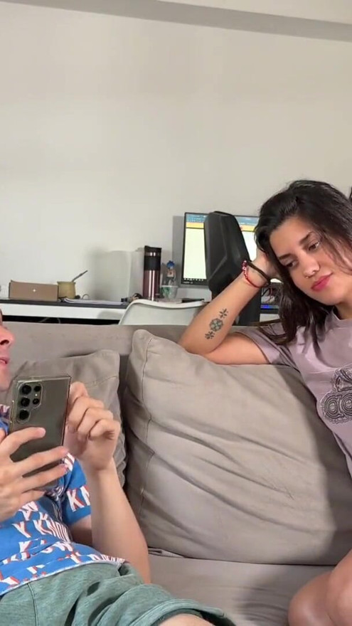 Stepsister wanted my cock before bedtime | Clip 1