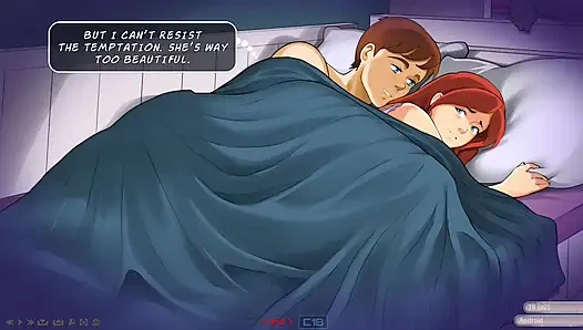 Im bett anal mit stiefschwester