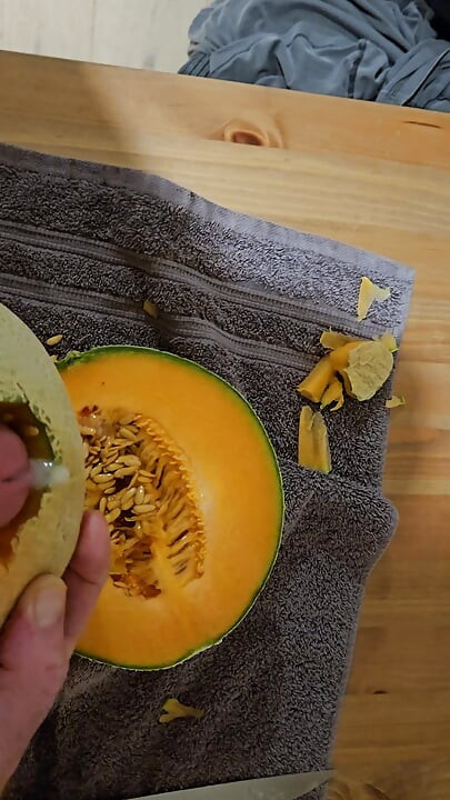 Fucking a melon