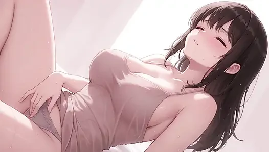 My friend asked me to jerk off to her and cum on her