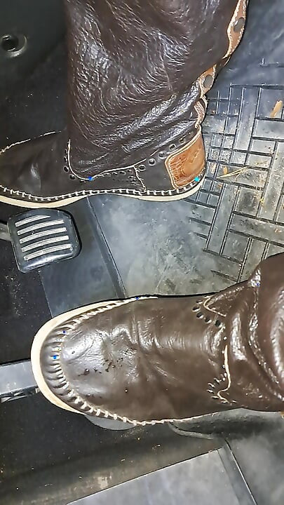 Mekane kožne ravne čizme pumpa za pedale