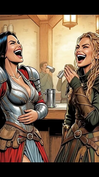 ErosQuest - Arya the Mercenary - Sapphic Pleasures 2 - AI Content