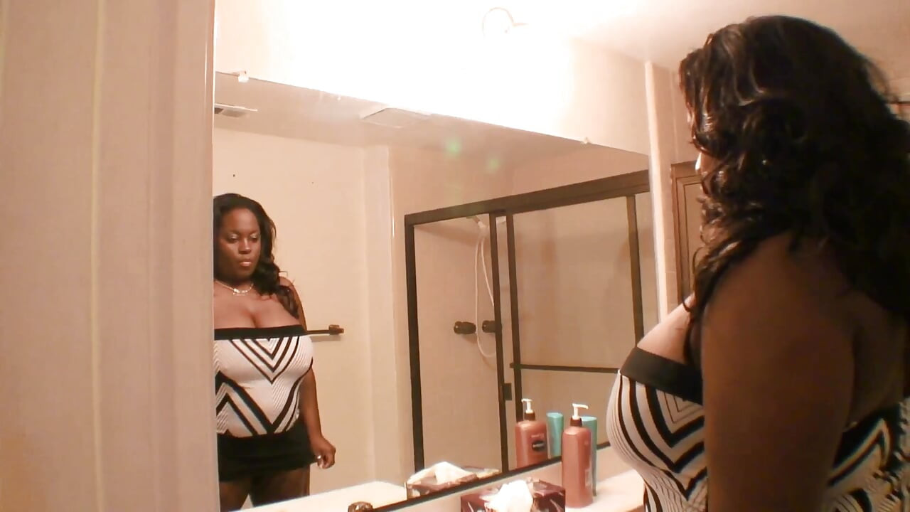 Ms Kitten Black a slut with huge breasts and lots of hair on