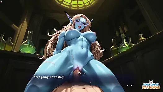 Ep3: rena mirage hikayesi ve mühürlerin aynası h sahnesi - seks loncası simülatörü