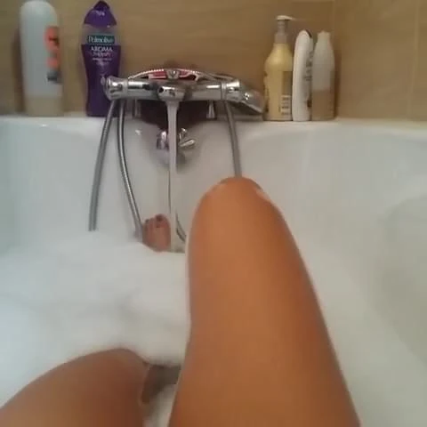 dans mon bain par cette chaleur