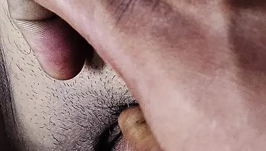 Indian desi couple boobs sucking husband in bed Desi style